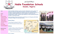 Desktop Screenshot of nobleschoolnigeria.com
